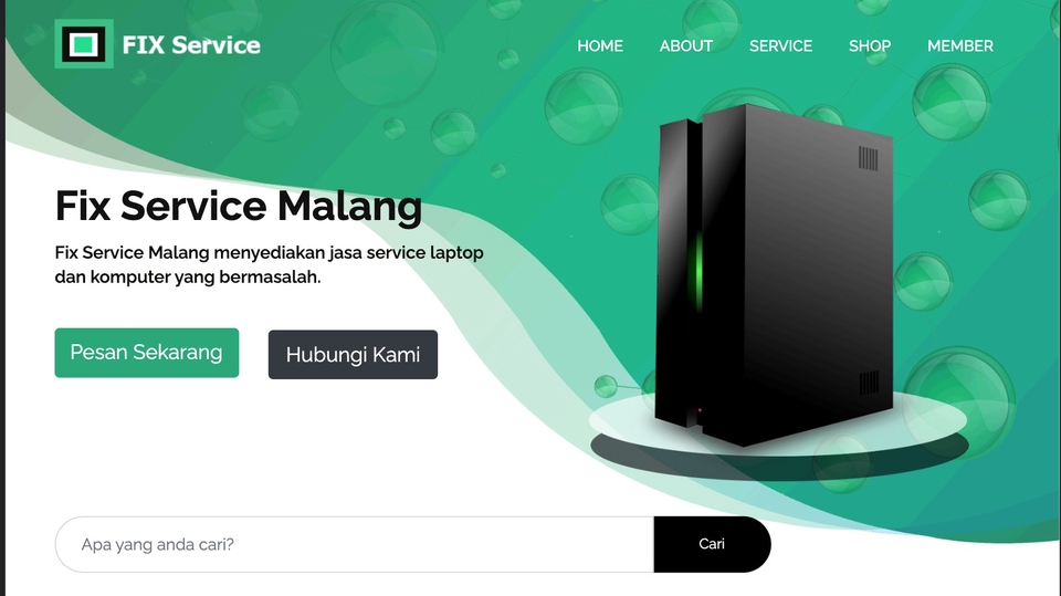 Web Development - Landing Page - 1