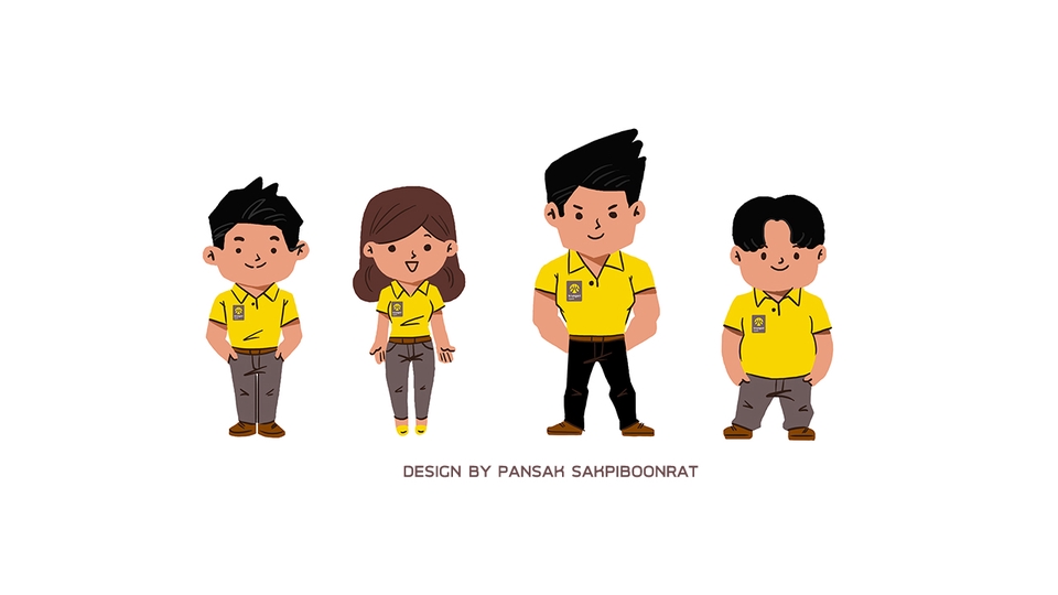 ออกแบบ Character & Mascot - ออกแบบคาแรคเตอร์/มาสคอต/การตูนน่ารัก - 5
