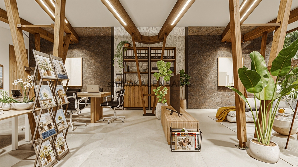 Jasa desain interior cafe minimalis dan modern dengan desain interior ruangan yang unik.