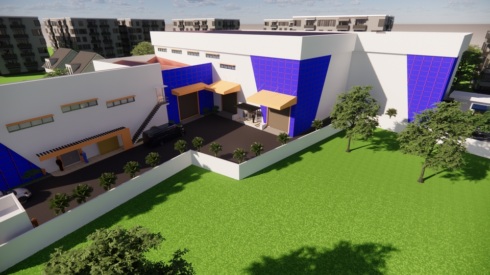 3D & Perspektif - Gambar Rumah & Bangunan Lain 2D, 3D dan Animasi - 14