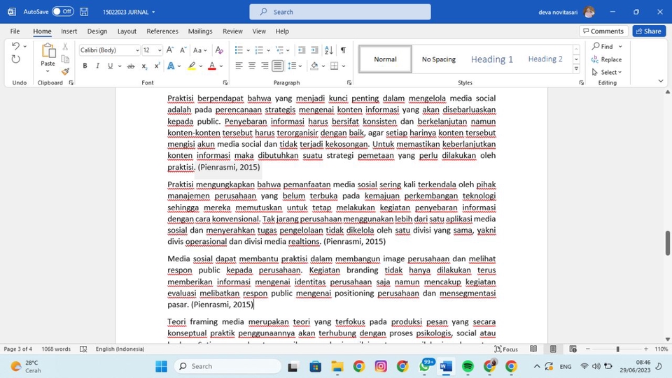 Pengetikan Umum - JASA KETIK WORD MULAI DARI 1000 AN - 2