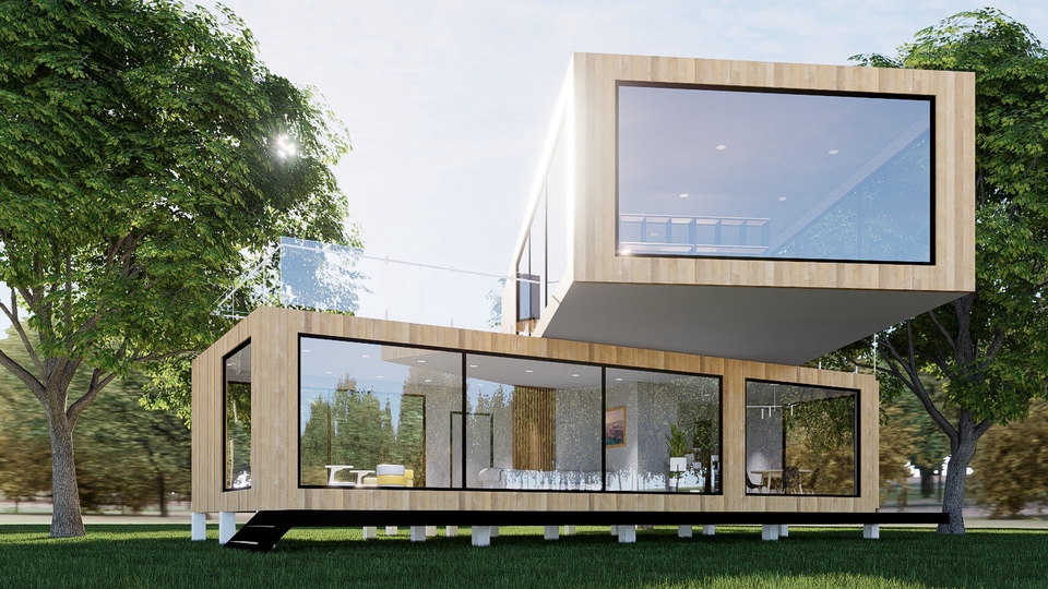ทำโมเดล 3D - รับปั้นโมเดล 3D / Perspective Exterior,interior / 3D animation - 1