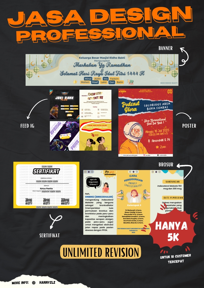 Banner Online - Jasa Design Professional Segala Design (Murah tapi berkualitas) - 2