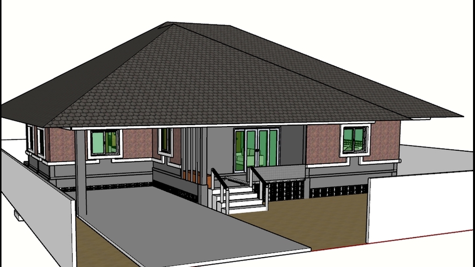 เขียนแบบวิศวกรรมและออกแบบโครงสร้าง - ออกแบบ เขียนแบบ 2D,3D,Sketcup,AutoCAD,ArchiCad(BIM) ถอด BOQ ประมาณราคา เซ็นต์แบบขออนุญาต - 2