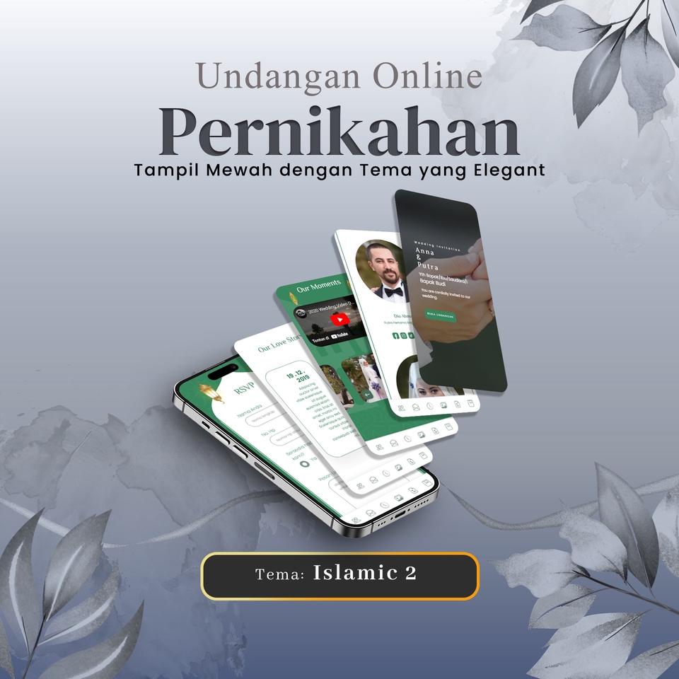 Kartu Ucapan & Video - Undangan Digital & Online - 22