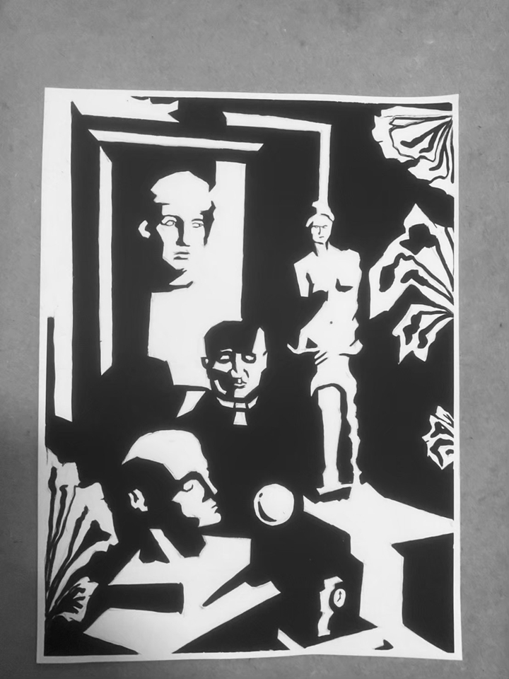 รับวาดภาพเหมือน ภาพวาดขาวดำ ภาพวาดคน