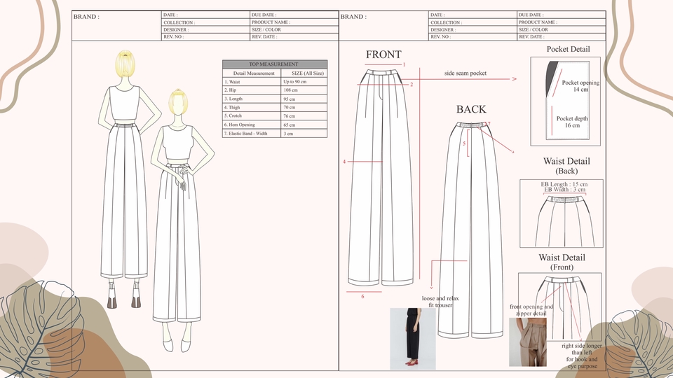 Gambar dan Ilustrasi - Fashion Illustration & Techical Drawing - 7