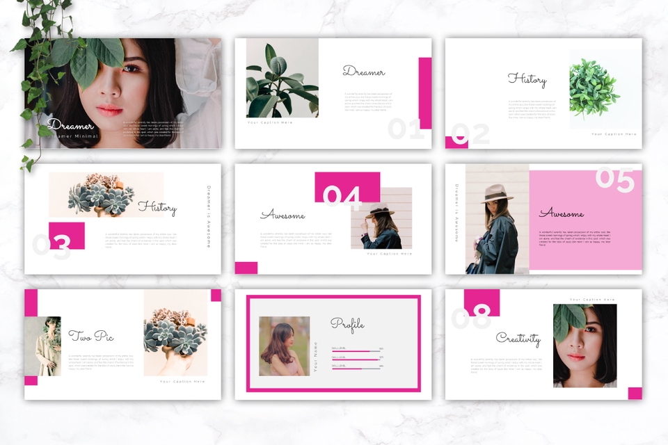 Presentasi - DESAIN PRESENTASI POWERPOINT MINIMALIS MODERN - 9