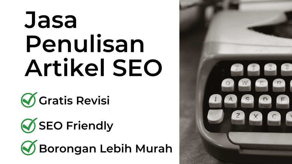 Penulisan Konten - Jasa Penulisan Artikel Berkualitas (SEO Content Writer, Copywriter, Content Writer) - 1