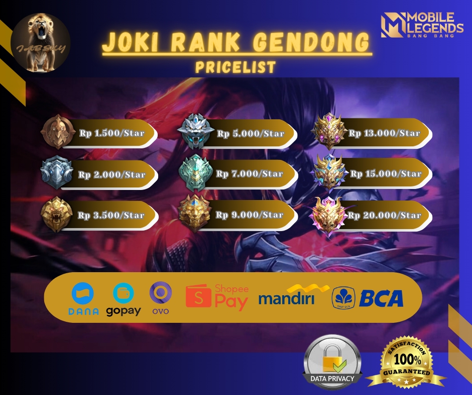 Gaming - JOKI & MABAR MOBILE LEGENDS (MURAH, CEPAT, DAN AMAN) - 4