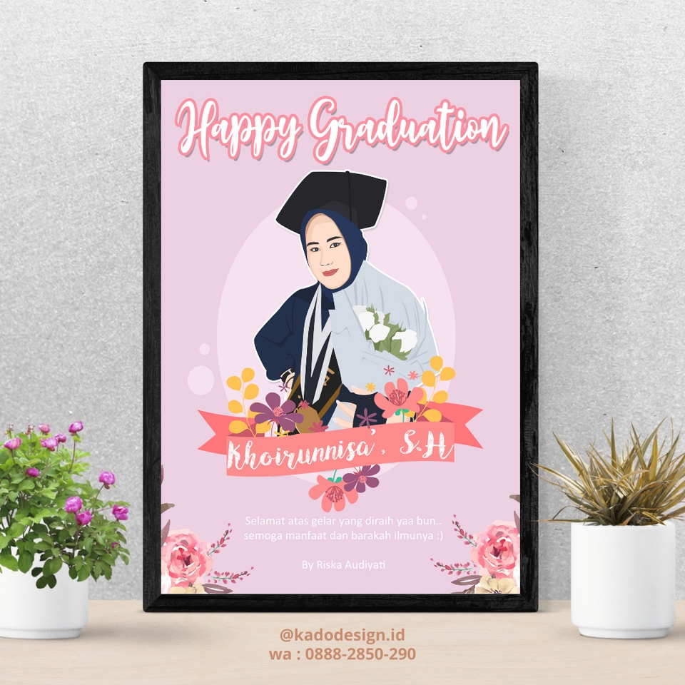 Gambar dan Ilustrasi - Jasa Edit Foto Wisuda Ultah Wedding Edit Siluet dan Edit Vektor - 8