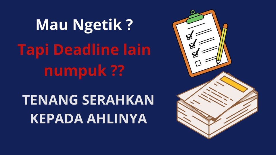 Pengetikan Umum - JASA PENGETIKAN CEPAT- CEPAT DAN TERPERCAYA - 3