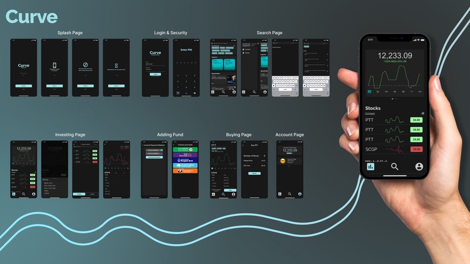 UX/UI Design for Web & App - รับออกแบบเว็บไซต์และแอพมือถือ ทั้ง IOS/ Andriod ที่ดูทันสมัยและเรียบง่าย - 1