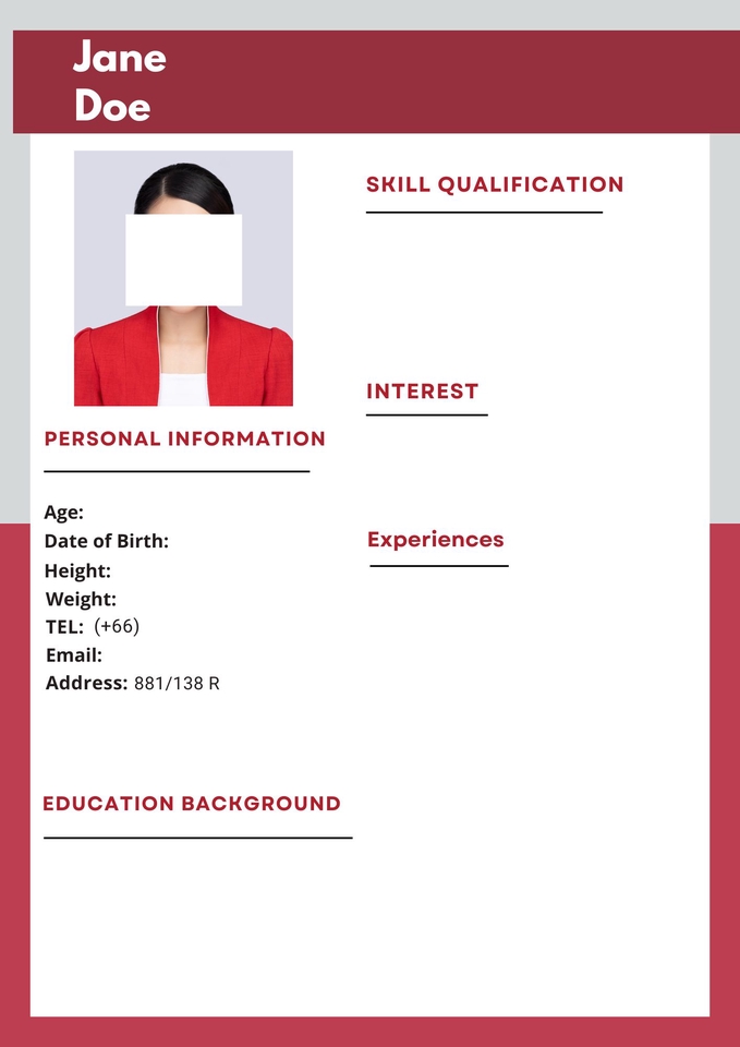 Portfolio & Resume - YOURS Resume - 3