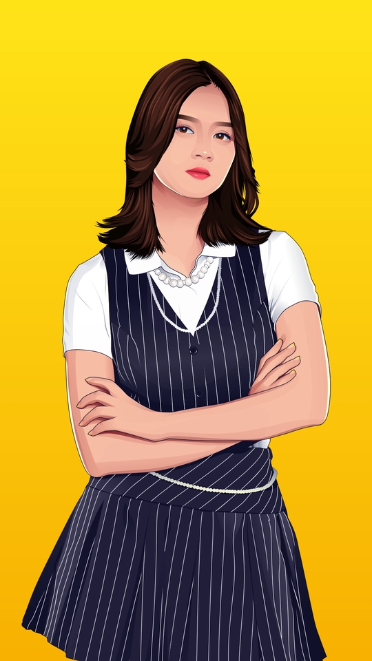 Gambar Potret - Vector Portrait (PROMO) Buy 1 Get 1 - 6