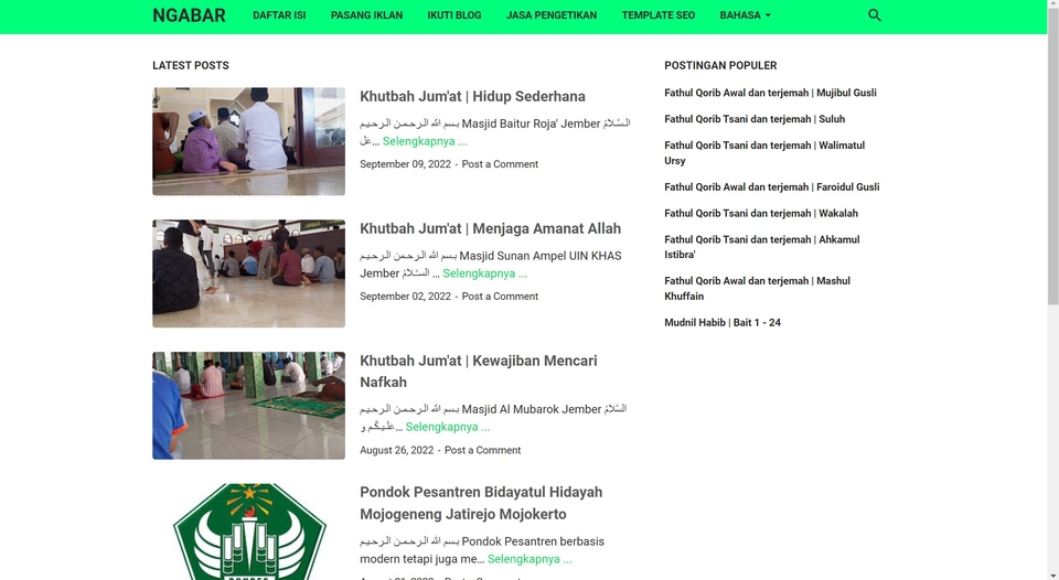 Web Development - Jasa Pembuatan Blog SEO Murah, Terjangkau dan Siap Pakai - 2