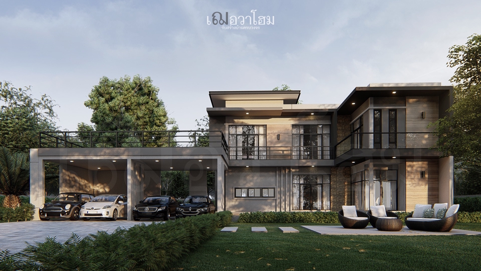 ออกแบบตกแต่งภายในและภายนอก - รับทำภาพ3D ภายนอก/ภายใน อาคารทุกประเภท - 8