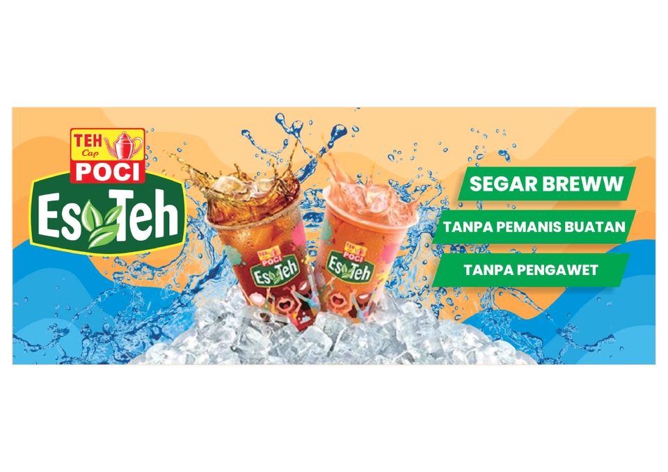 Digital Printing - Desain Spanduk/Banner - Poster - Brosur - Social Media - ID Card dengan gaya modern - 6