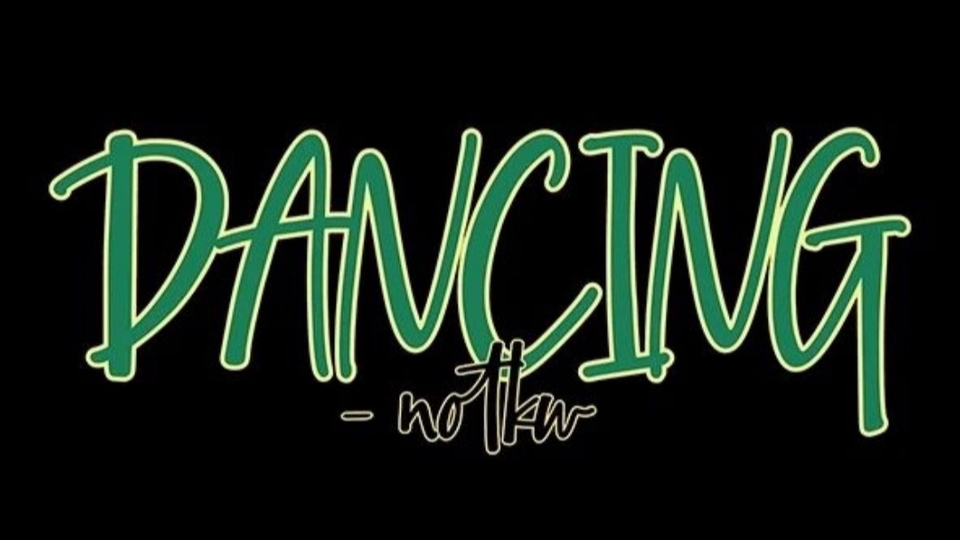Logo Dancing - nottan, desain logo keren dan profesional untuk usaha Anda.