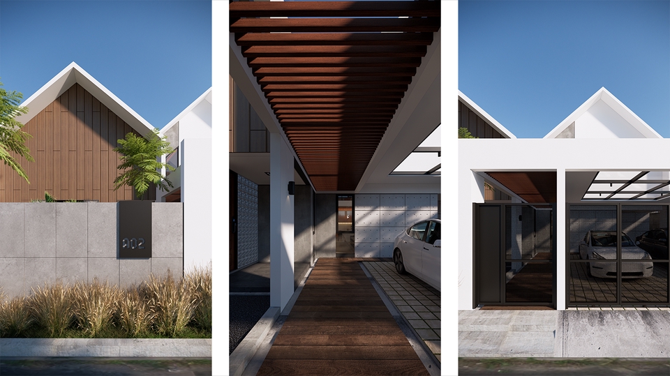 3D & Perspektif - JASA DESAIN GAMBAR 2D/3D RUMAH TINGGAL MURAH - 8