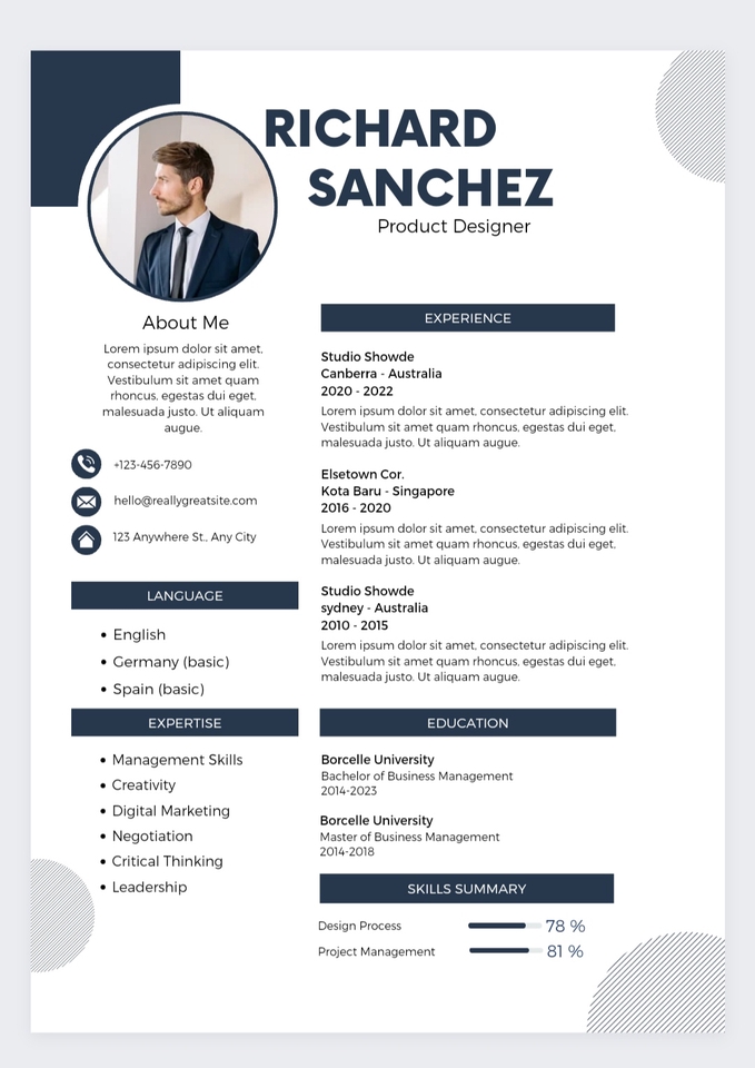 Portfolio & Resume - Buat CV 1 Hari Jadi - 12