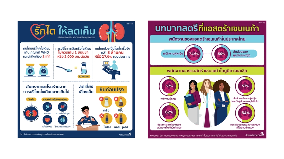 ออกแบบ infographic สร้างอินโฟกราฟฟิก รับทำ infographic เกี่ยวกับโรคไตเรื้อรัง