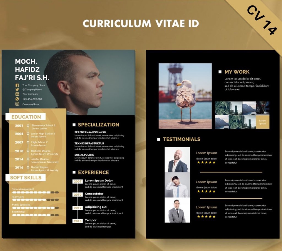 Portfolio & Resume - Get Your Interesting CV Here ! - 4