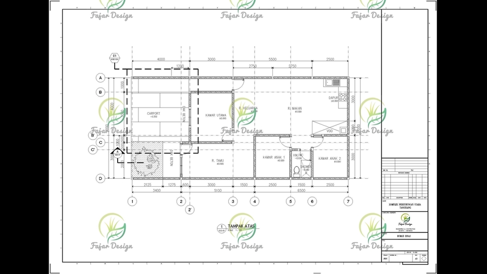 3D & Perspektif - Desain Rumah Tinggal, Office Dll Dalam Bentuk 3D - 16