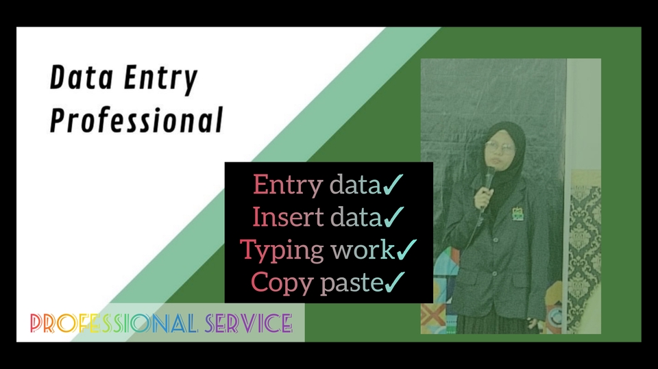 Entri Data - Entri data word, excel, ppt, copy paste work, dan tipe lainnya  dengan cepat dan professional  - 1