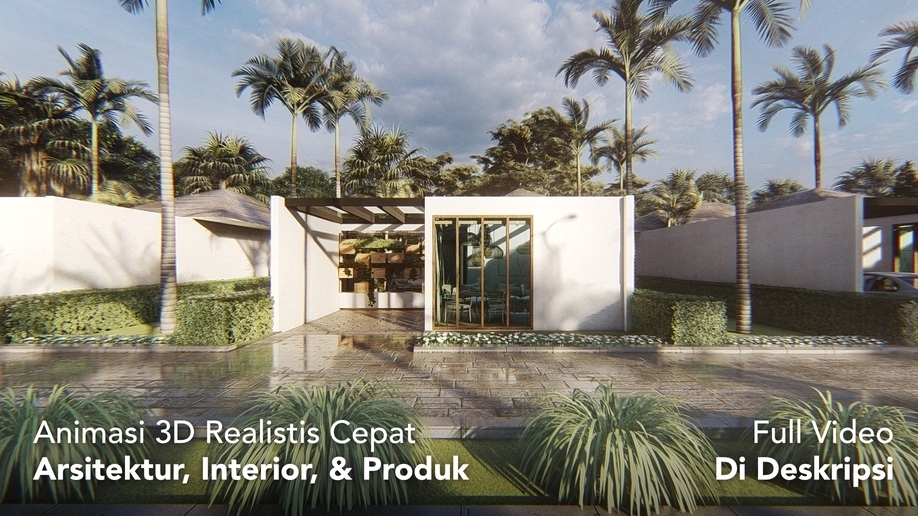 3D & Animasi - CEPAT! Animasi 3D Arsitektur & Interior Realistis 5 Hari Jadi - 2