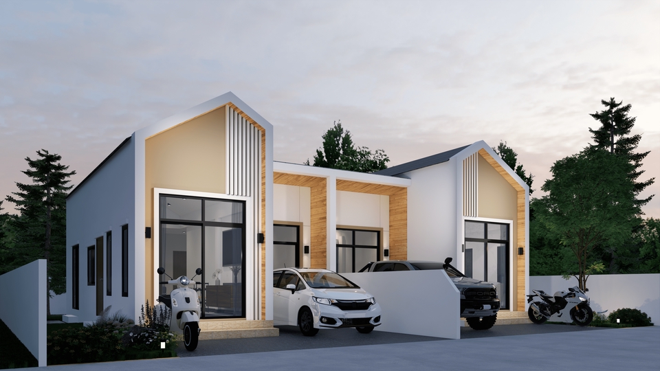 3D Perspective - รับขึ้นโมเดล 3D สถาปัตยกรรม / เขียนแบบ / Render ทัศนียภาพภายนอกหรือภายใน/อื่นๆ - 11