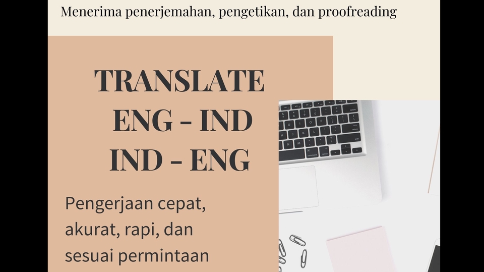 Penerjemahan - Penerjemahan Artikel ENG-IND atau IND-ENG - 1