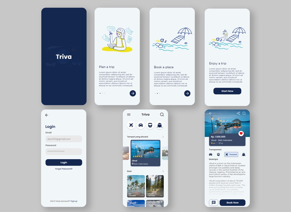 Jasa Desain Tampilan UI/UX Mobile App atau Website