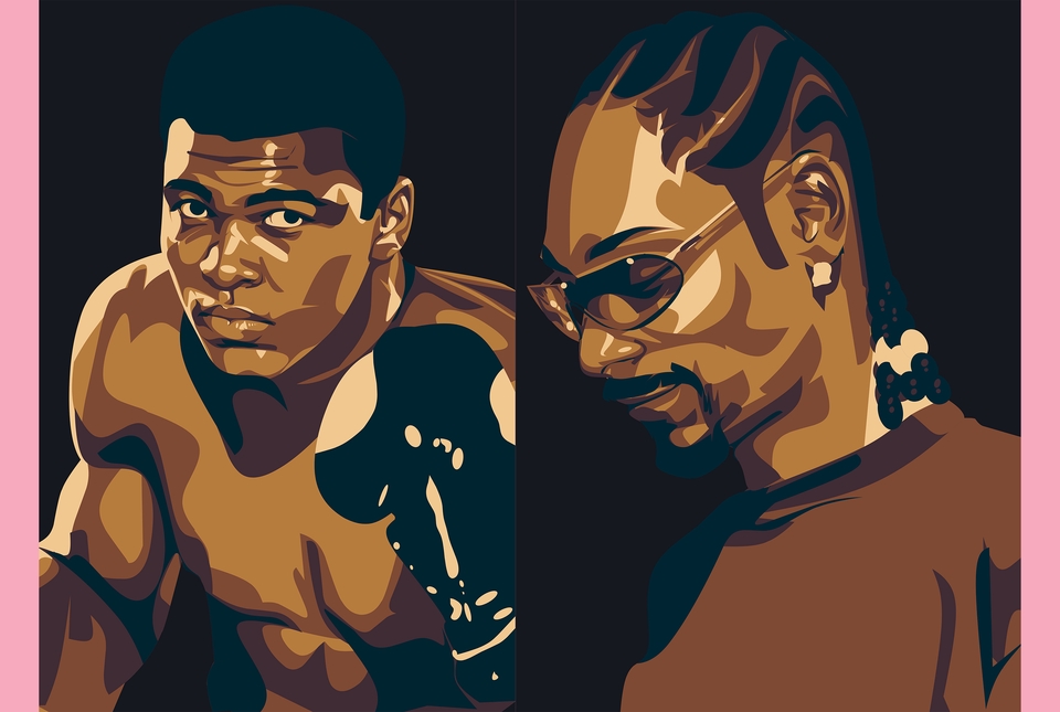 Gambar dan Ilustrasi - Desain Vector Illustrasi Retro Vintage Unik dan Keren!. - 9