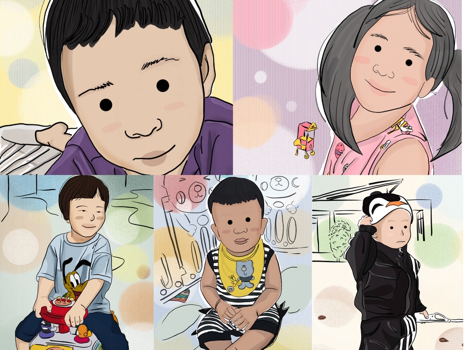 วาดภาพการ์ตูน - รับวาดภาพคนการ์ตูน - 5