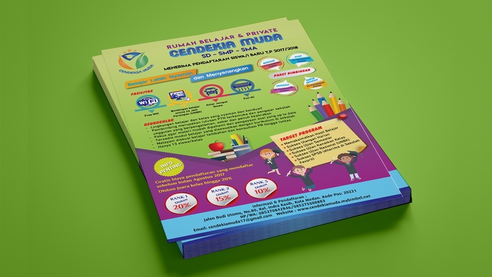Digital Printing - Desain Flyer, Brosur, Katalog, Company profile, Stationery - 6