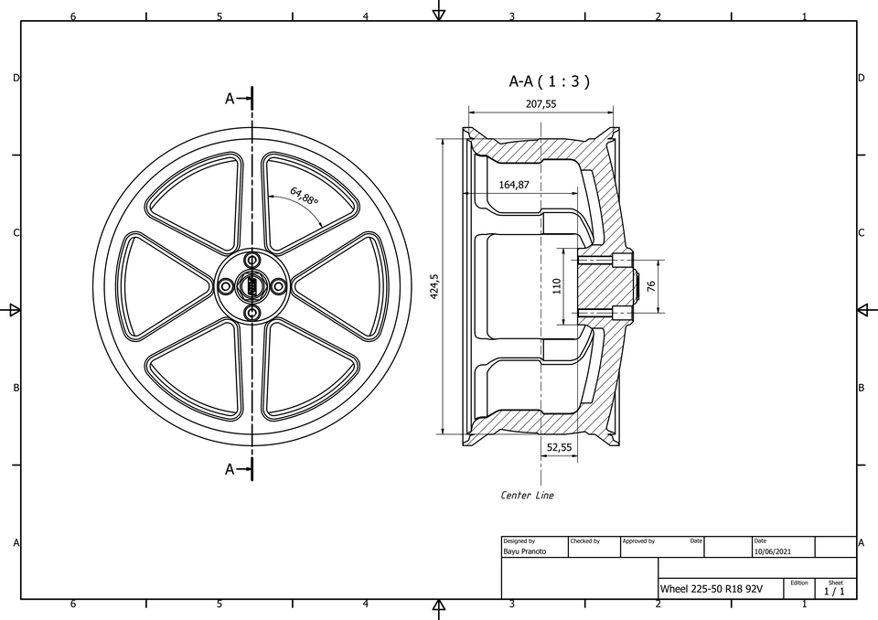 CAD Drawing - Desain mekanikal (revisi 1x saja) - 2