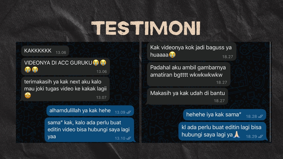 Jasa editing video freelance, contoh hasil edit video untuk video youtube, harga jasa edit video, biaya edit video