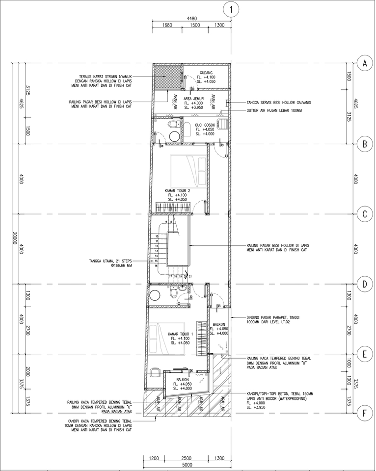 CAD Drawing - Jasa Desain Dan Gambar Kerja Bangunan 2D - 4