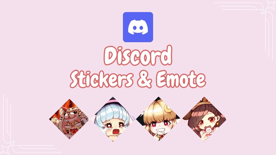 ออกแบบ Character & Mascot - ออกแบบ Sticker สำหรับ Discord - 1