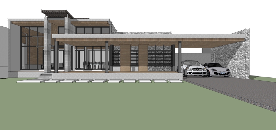 รับออกแบบบ้าน 3d  โมเดลบ้าน 3 มิติ ออกแบบร้าน 3d รับเขียนแบบบ้าน 3d  perspective  รับทำภาพ 3d