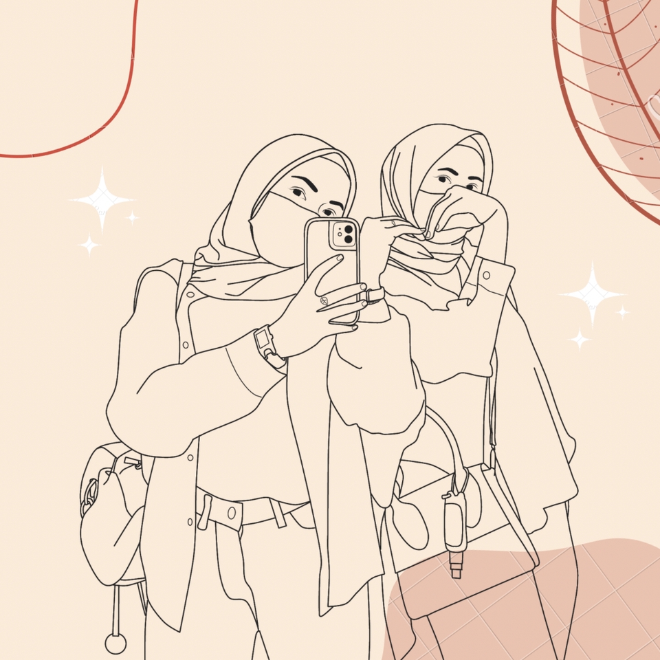 Gambar dan Ilustrasi - Ilustrasi wajah - 5