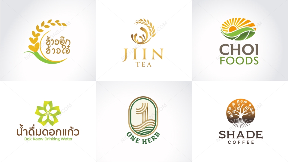 Logo - รับออกแบบโลโก้หลากหลายสไตล์ - 22