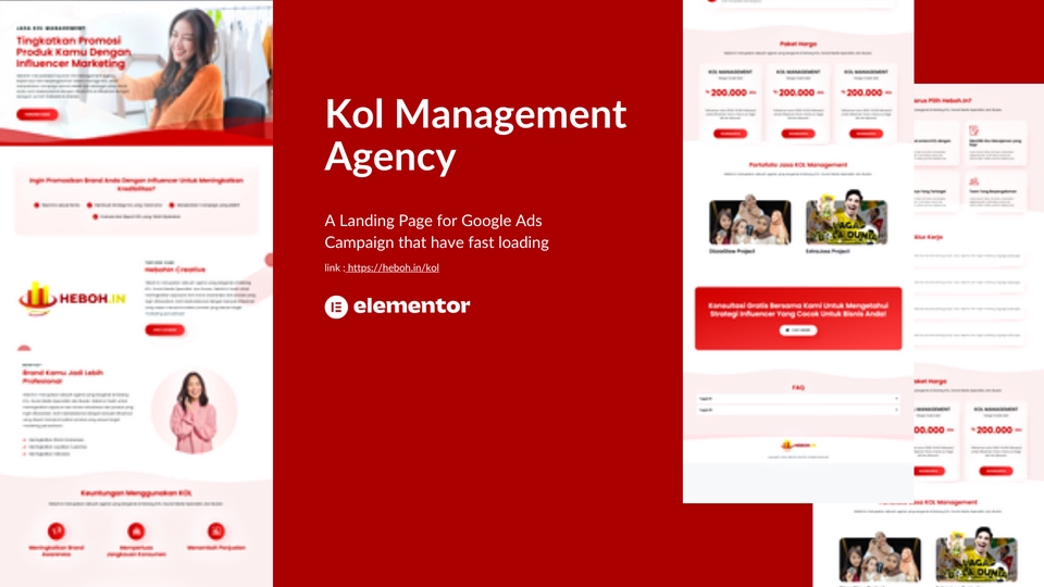 Web Development - Landing Page Wordpress Elementor - 2