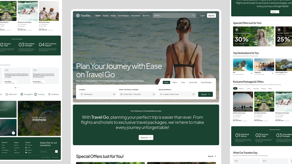 Jasa desain web profesional dengan harga terjangkau, desain website modern dan user friendly.