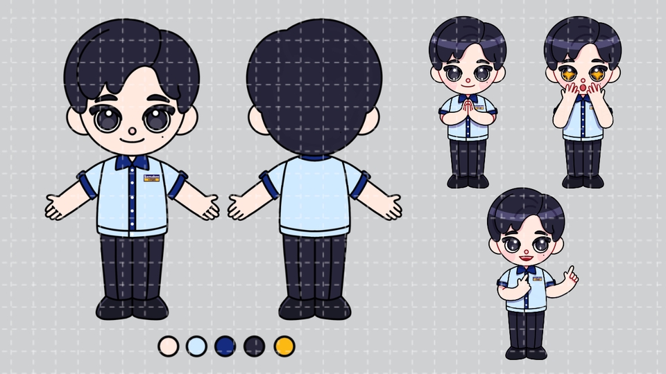 ออกแบบ Character & Mascot - รับวาด/ออกแบบ Character | GRAYh - 4