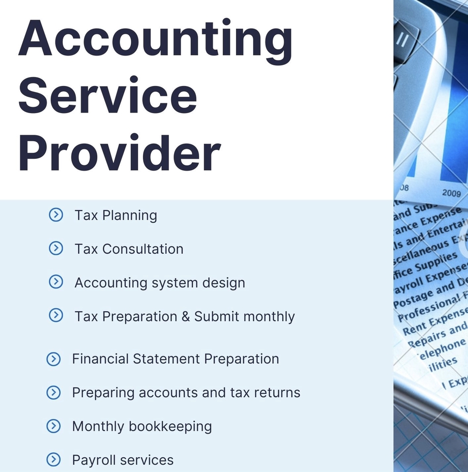 บริการทำบัญชี บริษัท รับทำบัญชี รับปิดงบการเงิน บัญชีออนไลน์