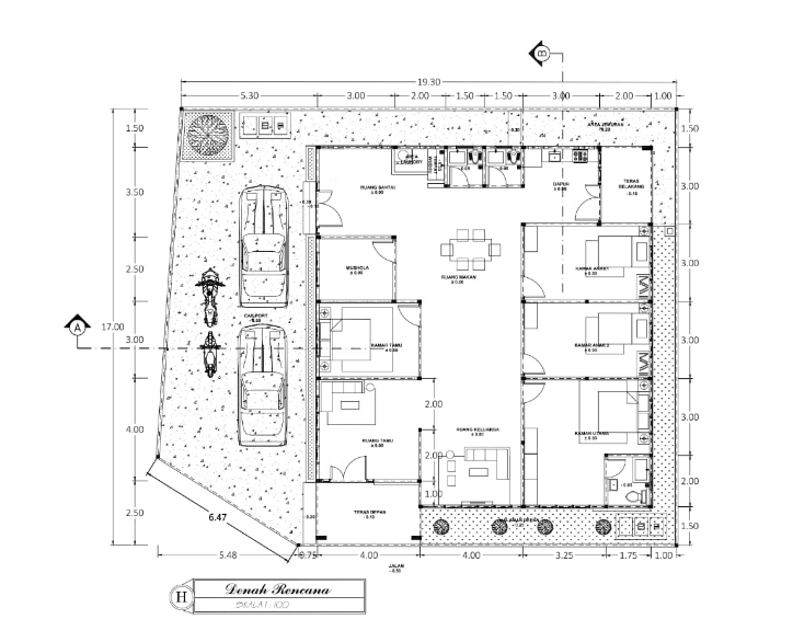 3D & Perspektif - Jasa arsitek rumah, kantor, gedung, gapura, taman - 10