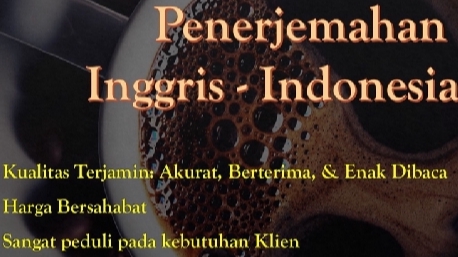 Penerjemahan - Penerjemahan Inggris-Indonesia - 1