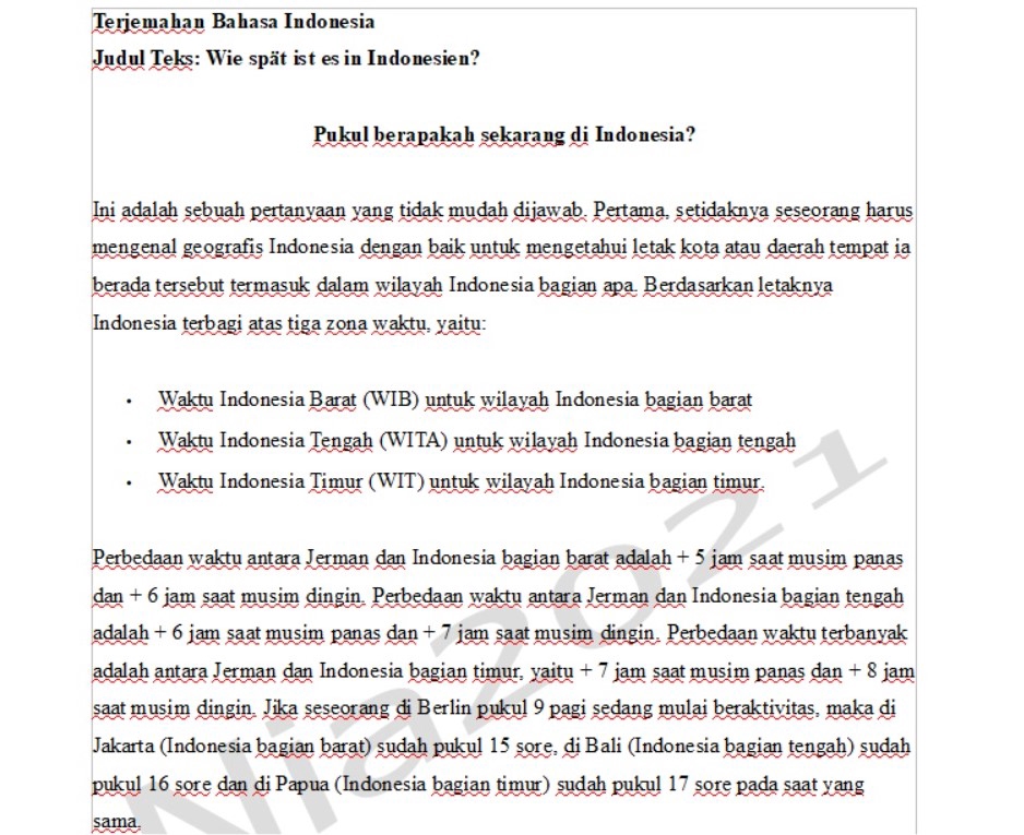Penerjemahan - Penerjemahan Teks Umum dari Bahasa Jerman ke Bahasa Indonesia. Amanah dan Rapi. - 3